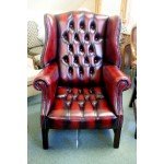 Chesterfield Library Chair Oxblood